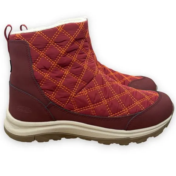 Keen Boots‎ Women 10.5 Rust Rhubarb Andorra Terradora II Wintry Pull On