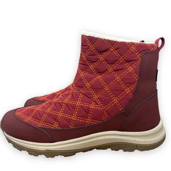 Keen Boots‎ Women 10.5 Rust Rhubarb Andorra Terradora II Wintry Pull On