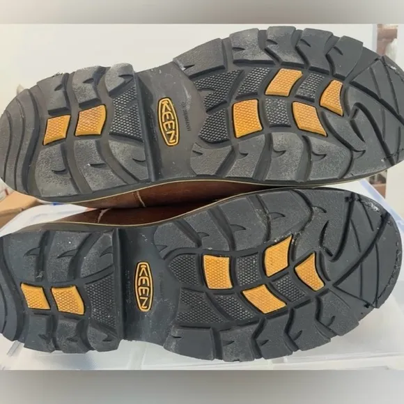 Keen Dallas Wellington Dark Brown Steel ToeWaterproof Work BootSize: 12EE