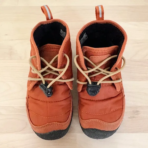 KEEN Kids’ Howser II Waterproof Chukka Boots in Potters Clay Toddler Boy Size 10