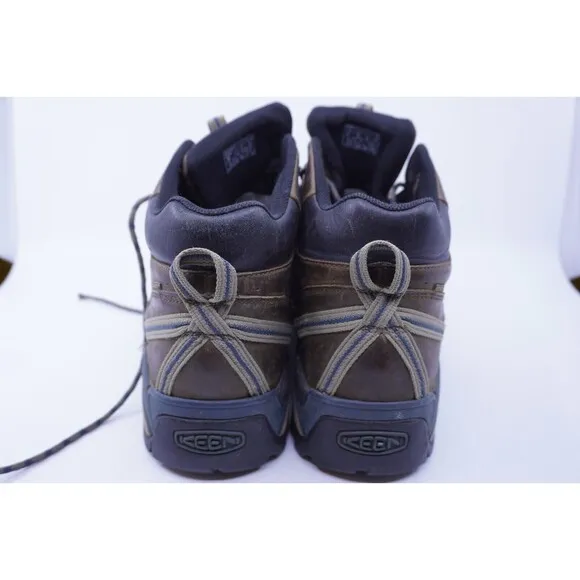 Keen Klamath Mid Men's Size 13 Hiking Waterproof Boots Brown Leather