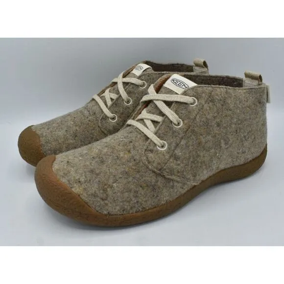 Keen Mens Size 11.5 Mosey Taupe Felt Birch Mid Ankle Chukka Boots Shoes