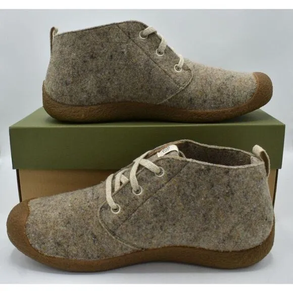 Keen Mens Size 11.5 Mosey Taupe Felt Birch Mid Ankle Chukka Boots Shoes