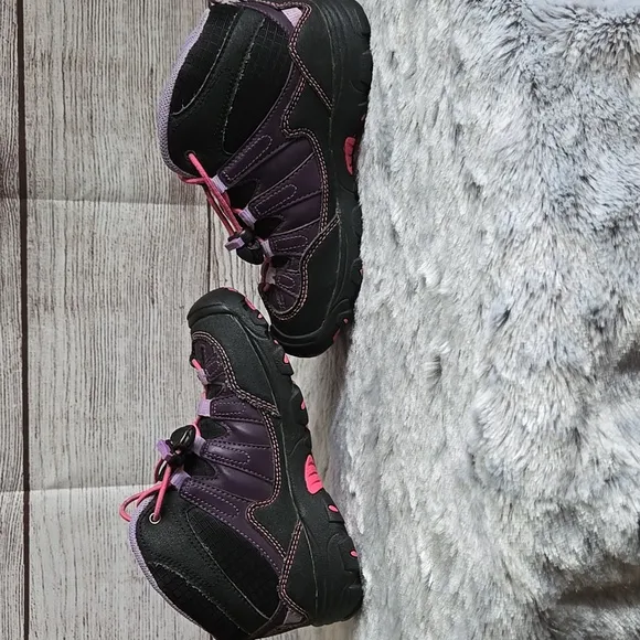 Keen Purple/Black Hiking Boots, Girls 13, Great Condition