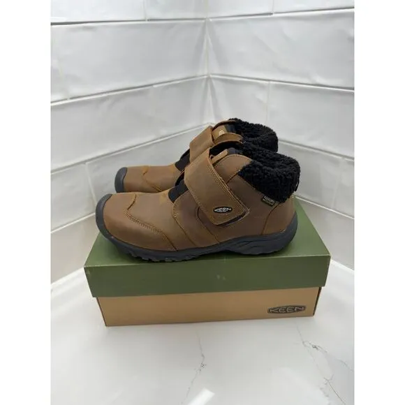 KEEN Unisex-Child Kootenay 4 Mid Height Insulated Waterproof Snow Boots