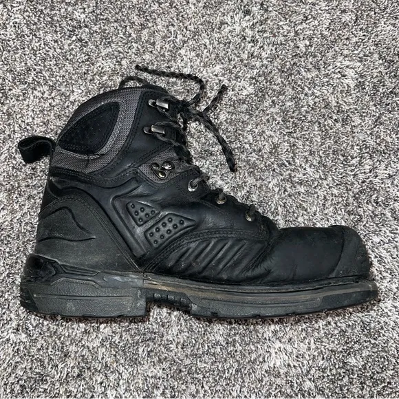 Keen Utility 6&quot; Philadelphia Composite Toe Waterproof Work Boot Black Size 10D