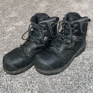 Keen Utility 6&quot; Philadelphia Composite Toe Waterproof Work Boot Black Size 10D