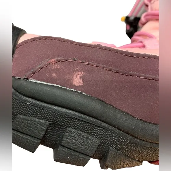 KEEN Vail 200 Gram Insulated Pink Purple Drawstring Winter  Womens Boots