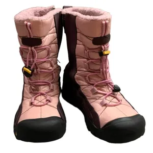 KEEN Vail 200 Gram Insulated Pink Purple Drawstring Winter  Womens Boots