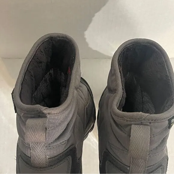 KEEN Warm Winter Waterproof Hiking Boots. Women’s Size 5.5. Dark grey gray cold