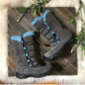 Keen Winter Boots Blue And Grey