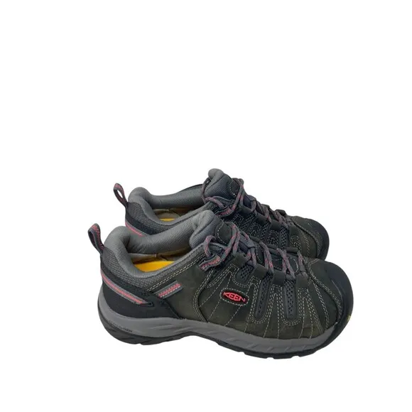 KEEN Work Utility Shoes Women's Size 7.5 Steel Toe Safety Boots F2413-18