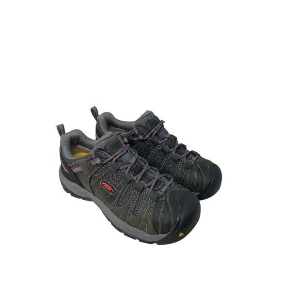 KEEN Work Utility Shoes Women's Size 7.5 Steel Toe Safety Boots F2413-18