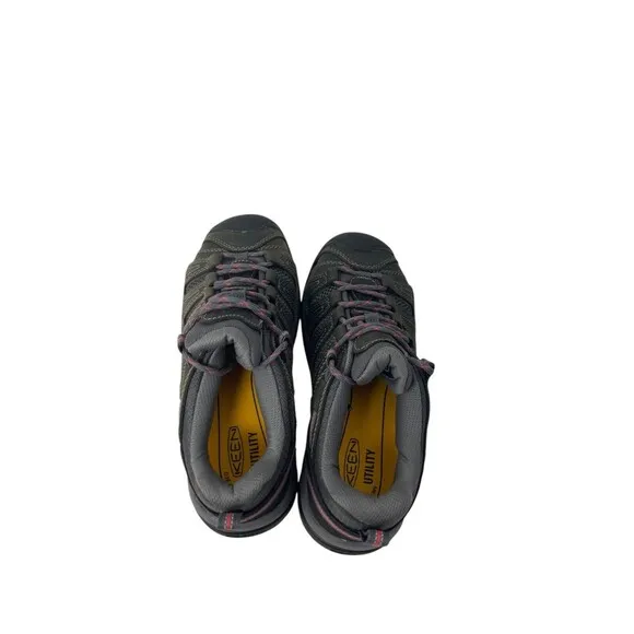 KEEN Work Utility Shoes Women's Size 7.5 Steel Toe Safety Boots F2413-18