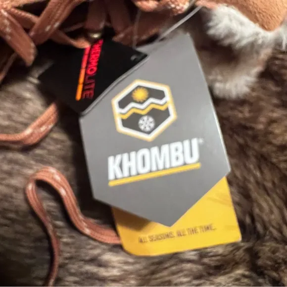 Khombu Stomp Boots NWOB Sz 10 Great for Getting around Campus or town! Chestnut