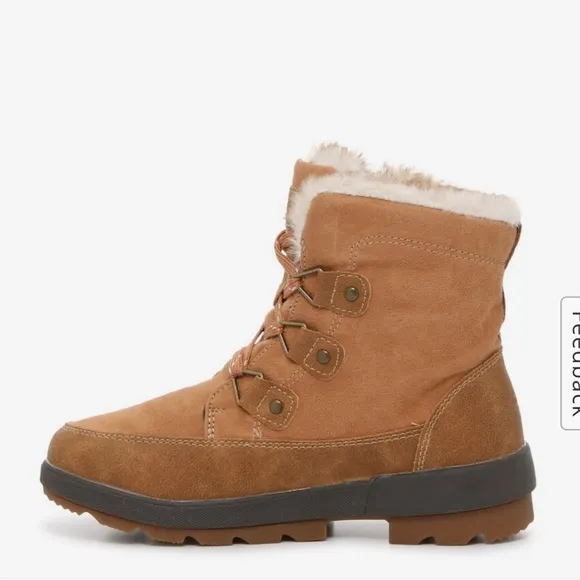 Khombu Stomp Boots NWOB Sz 10 Great for Getting around Campus or town! Chestnut