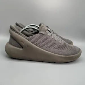Kizik Roamer Mens 11 Gray Athletic Hands-free Sneaker Shoes Comfort Lace Slip on