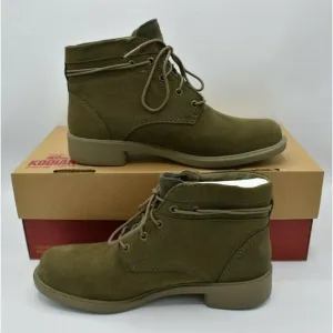 Kodiak Womens Size 7 Canteen Tropicana Original Wrap Leather Waterproof Boots