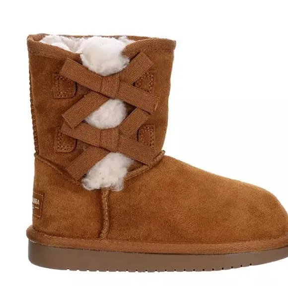 KOOKABURRA BY UGG GIRLS INFANT VICTORIA SHORT FUR BOOTS