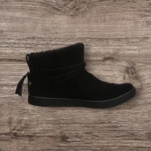 Koolaburra By UGG Black Suede Ankle Boots
