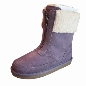 Koolaburra by‎ UGG Girls 3 Lytta Short Purple Suede Boots Size 3 Youth
