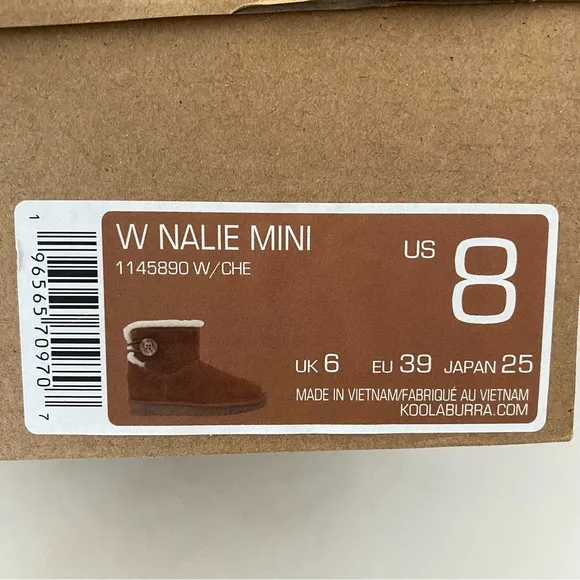 Koolaburra by UGG Nalie Mini Boots Chestnut 8