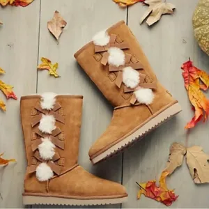 Koolaburra by UGG Victoria Women's Winter Boots Color chesnut size 9