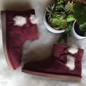 KOOLABURRA BY UGG WOMEN ROSE COLOR BOOTS SIZE 8
