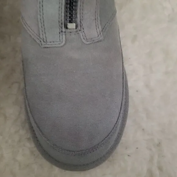 KOOLABURRA by UGG Lytta Mini Women's Shearling Boots Grey Size 10