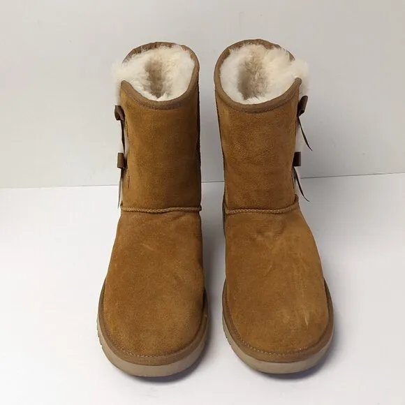 Koolaburra Victoria Short Boots, Chestnut, Women's 10