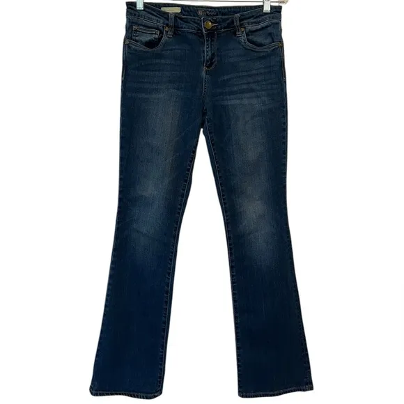 Kut from the Kloth | NEW Karen Baby Boot Cut 5 Pocket Mid Rise Women Size 6