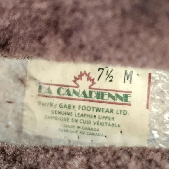 La Canadienne women's boots size 7.5M