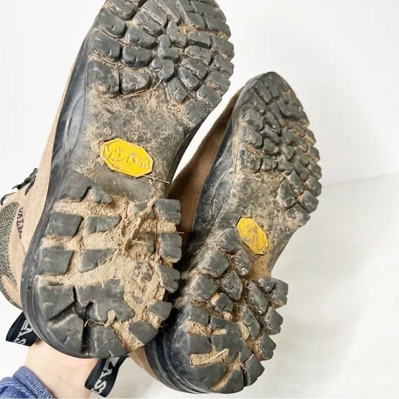 La Sportiva GTX Brown Suede Hiking Outdoor Boots Size 10.5 41.5 Women’s