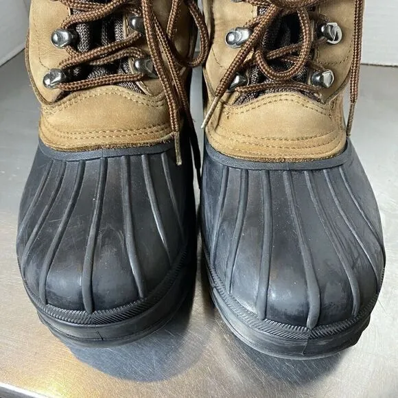 Lake N Trail Men's Thinsulate Ultra Insulation Steel Shank 2 Tone Boots, Size 10