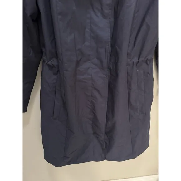 Lands End American Airlines Quilted Line Coat Primaloft Women's Med NWT