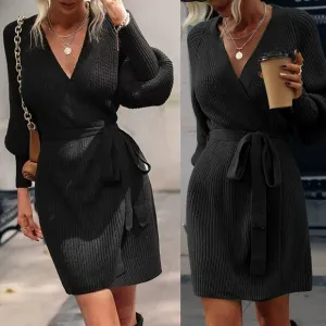 Lantern Loom Open Front Cardi - Black