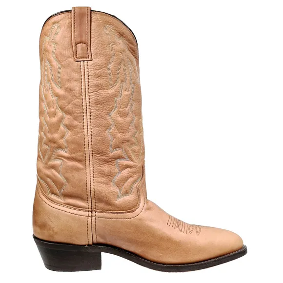 Laredo Men Sz 12D Jacksonville Collection 13&quot; Cowboy Boots Deertan Foot &amp; Top