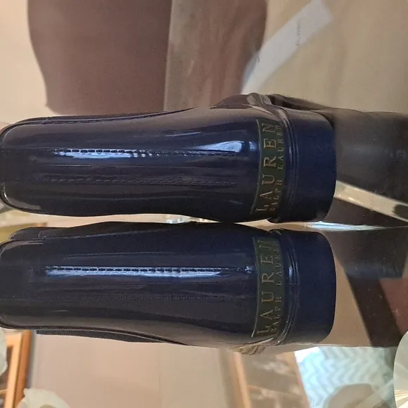 LAUREN RALPH LAUREN WOMEN Rain BOOTS Navy Blue