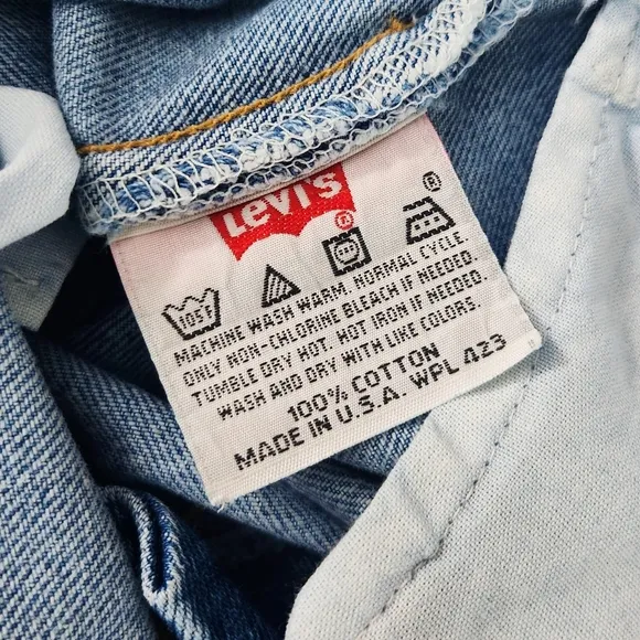 Levi's True Vintage 501 Student XX USA Made VTG Red Tab OG Blue 26 X 30 Unisex