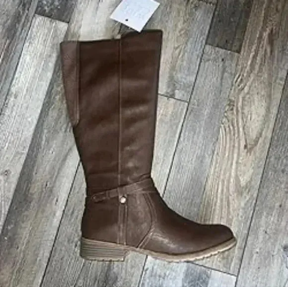 LIFE STRID BOOTS WOMEN SIZE 5M BROWN COLOR