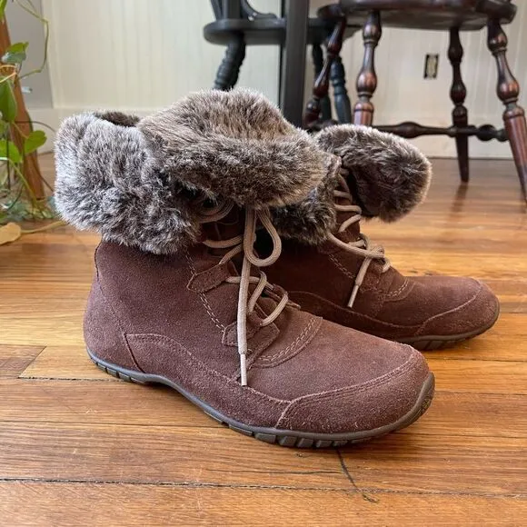 Like New Nuptse Purna II North Face Women’s boots size 10