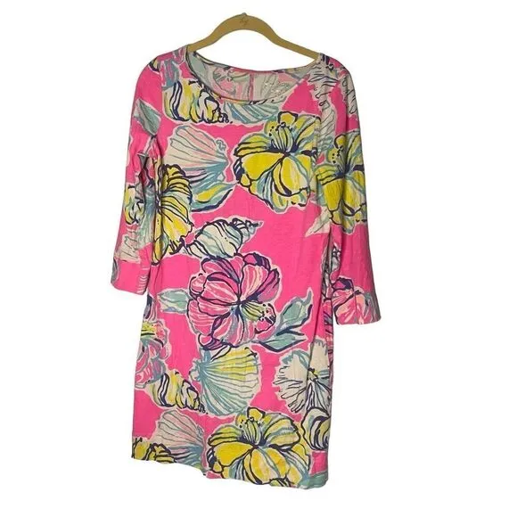 Lilly Pulitzer MARLOWE BOATNECK T-SHIRT DRESS Pima Cotton