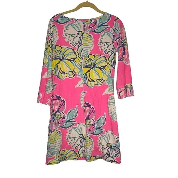 Lilly Pulitzer MARLOWE BOATNECK T-SHIRT DRESS Pima Cotton