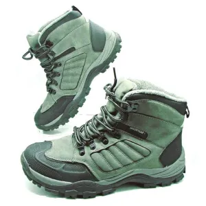 Livergy LIDL Men's Trail Hiking Waterproof Insulated Work Boots Hi Top Gray 9.5
