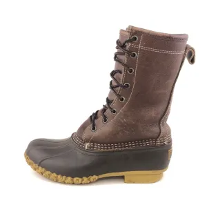L.L. Bean 10&quot; Shearling-Lined Winter Boots 6M