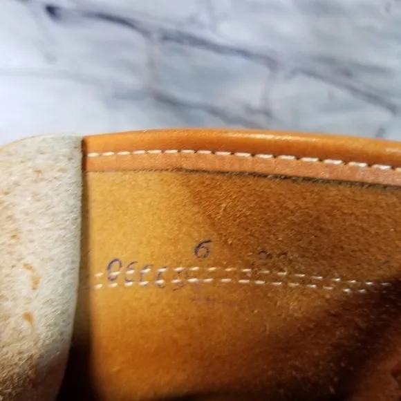 LL BEAN Boots blue rubber leather 6