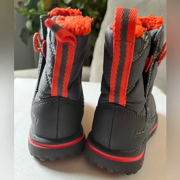 L.L. Bean Kids Gray Winter Boots