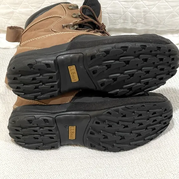 L.L. Bean Primaloft insulated men’s boots size 8 like new condition