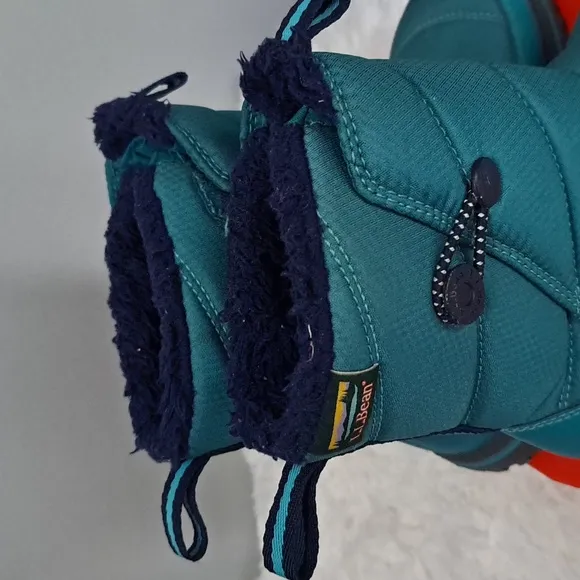 L.L. Bean Teal Winter Boots Kids Size 13