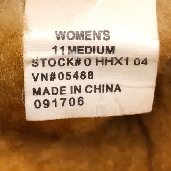 L.L. Bean Wicked Good Brown Suede Sheepskin Winter Boots 11